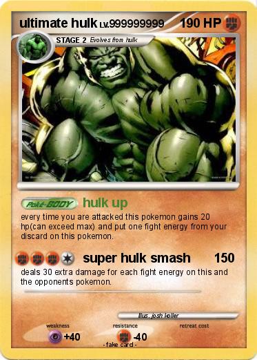 Pokemon ultimate hulk