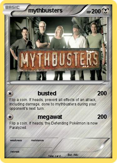 Pokemon mythbusters