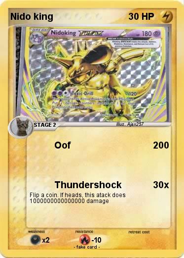 Pokemon Nido king