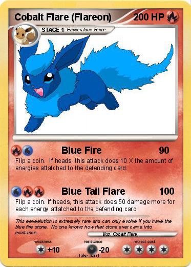 Pokemon Cobalt Flare (Flareon)