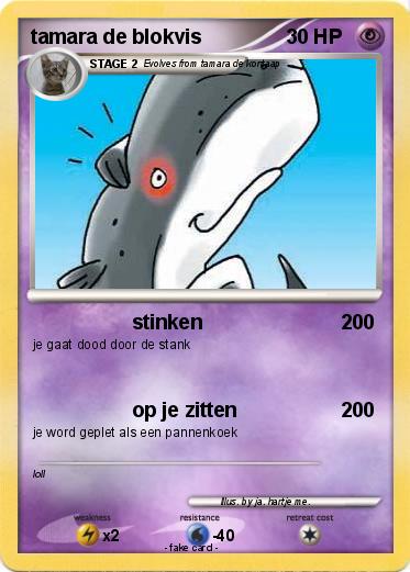 Pokemon tamara de blokvis