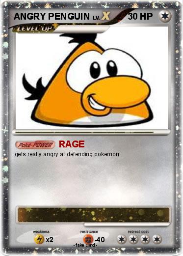 Pokemon ANGRY PENGUIN