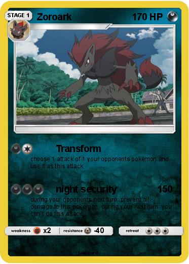 Pokemon Zoroark