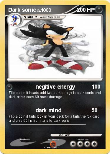 Pokemon Dark sonic
