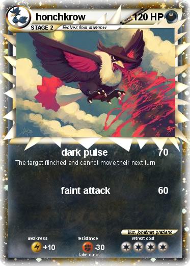 Pokemon honchkrow