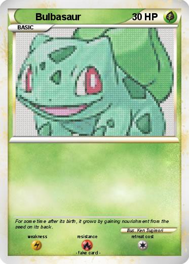 Pokemon Bulbasaur