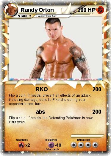 Pokemon Randy Orton