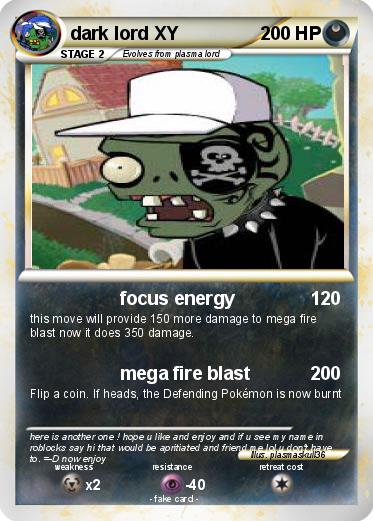 Pokemon dark lord XY
