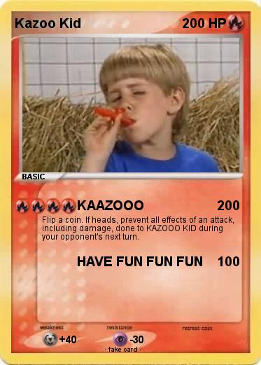 Pokemon Kazoo Kid