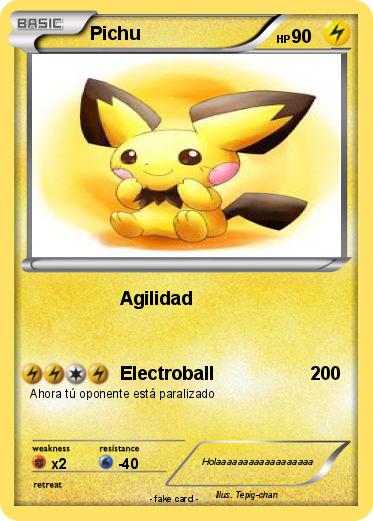 Pokemon Pichu