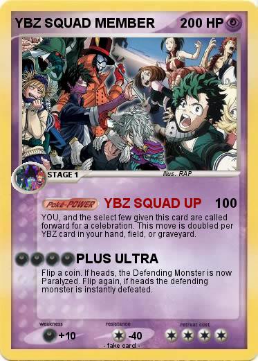 Pokemon YBZ SQUAD MEMBER