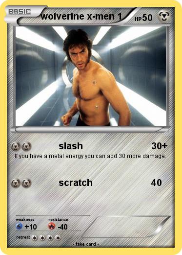 Pokemon wolverine x-men 1