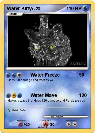 Pokemon Water Kitty