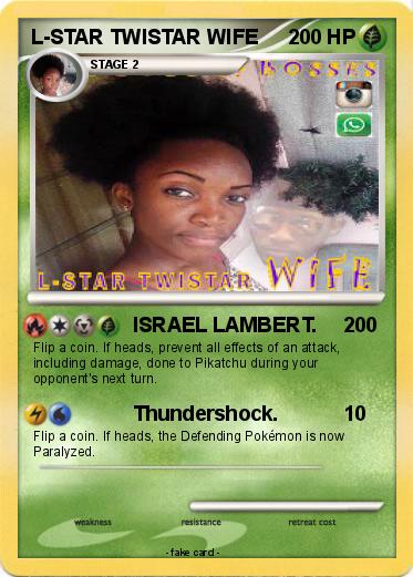 Pokemon L-STAR TWISTAR WIFE