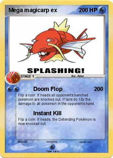 Pokemon Mega magicarp ex
