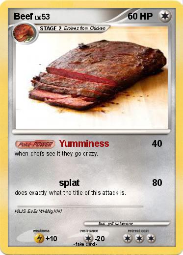 Pokemon Beef