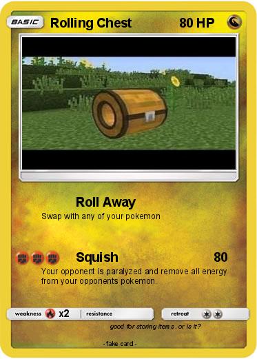 Pokemon Rolling Chest