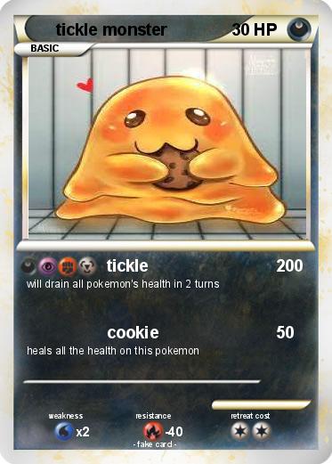 Pokemon tickle monster