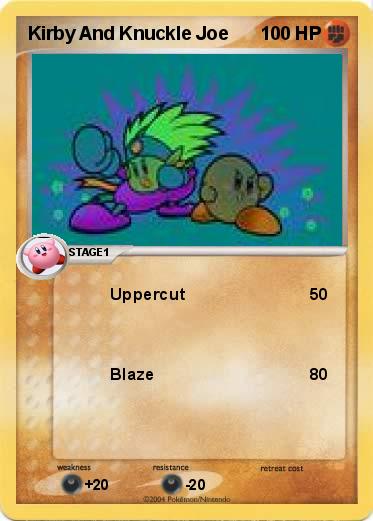 Pokemon Kirby And Knuckle Joe