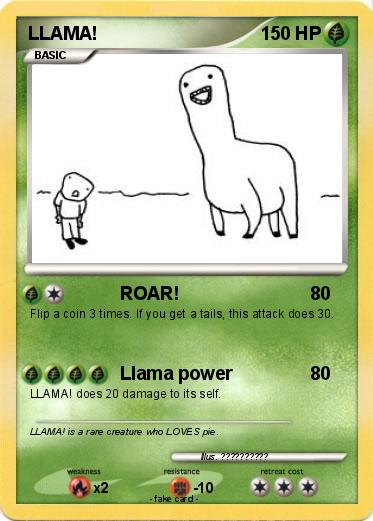Pokemon LLAMA!