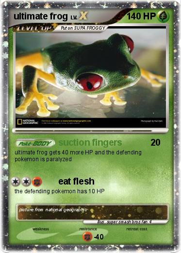 Pokemon ultimate frog