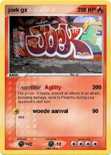 Pokemon joek gx