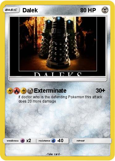 Pokemon Dalek