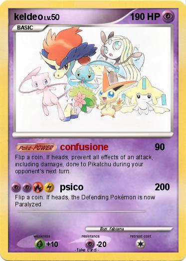 Pokemon keldeo