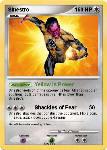 Pokemon Sinestro
