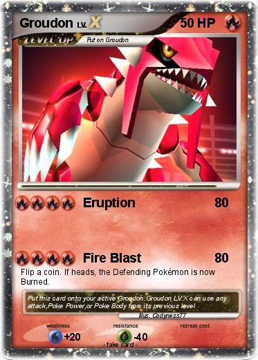 Pokemon Groudon