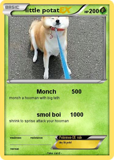 Pokemon little potat