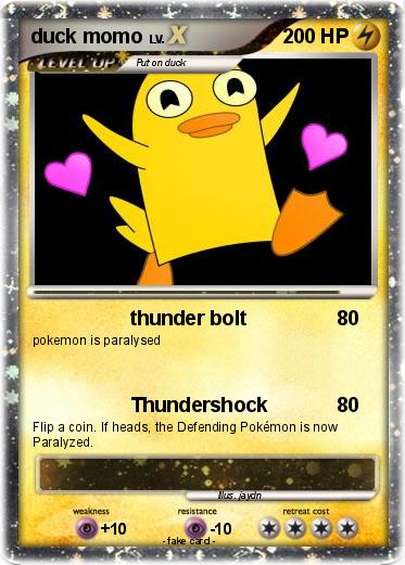 Pokemon duck momo
