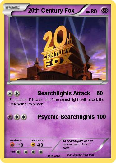 Pokemon 20th Century Fox