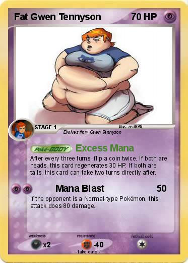 Pokemon Fat Gwen Tennyson