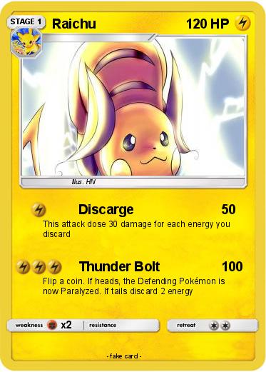 Pokemon Raichu