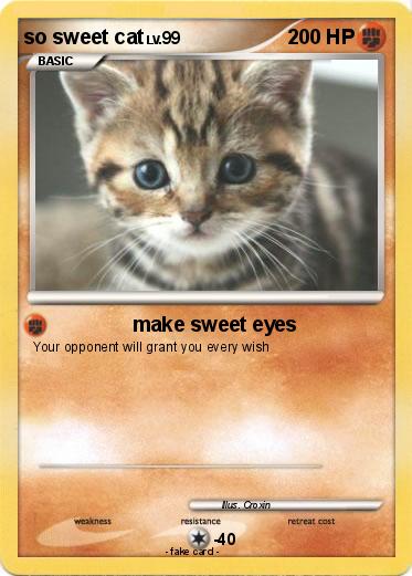 Pokemon so sweet cat