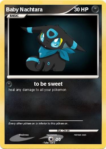 Pokemon Baby Nachtara