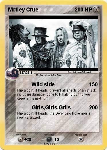 Pokemon Motley Crue