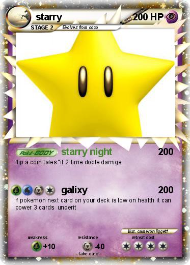 Pokemon starry