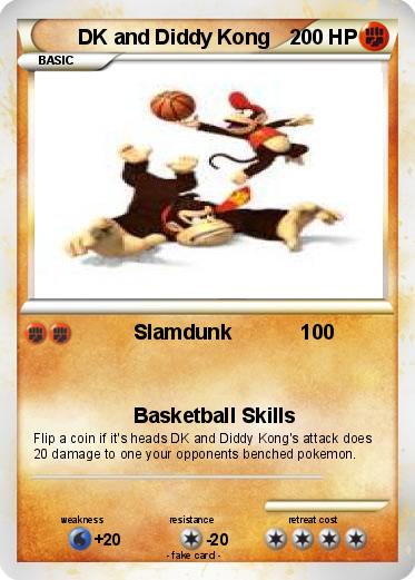 Pokemon DK and Diddy Kong