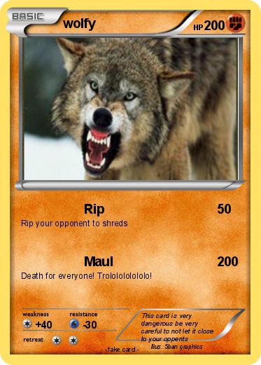 Pokemon wolfy