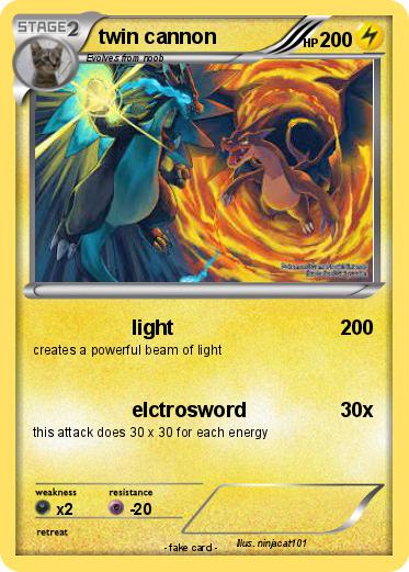 Pokemon twin cannon