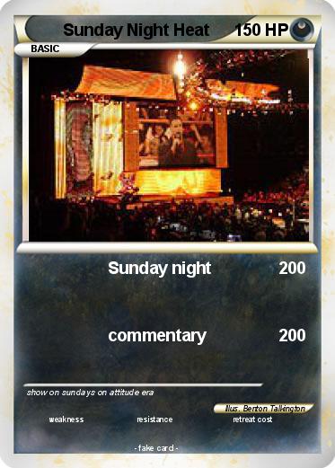 Pokemon Sunday Night Heat