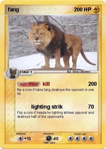 Pokemon fang