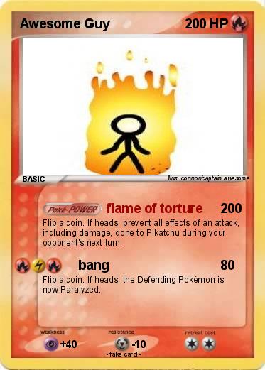 Pokemon Awesome Guy