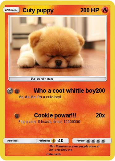 Pokemon Cuty puppy