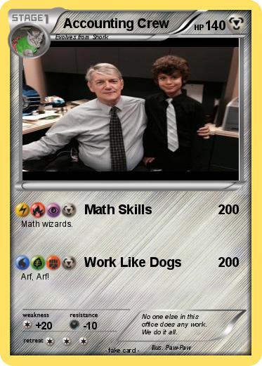 Pokemon Accounting Crew