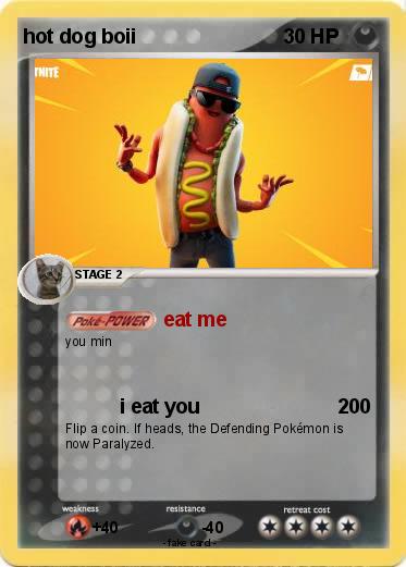 Pokemon hot dog boii