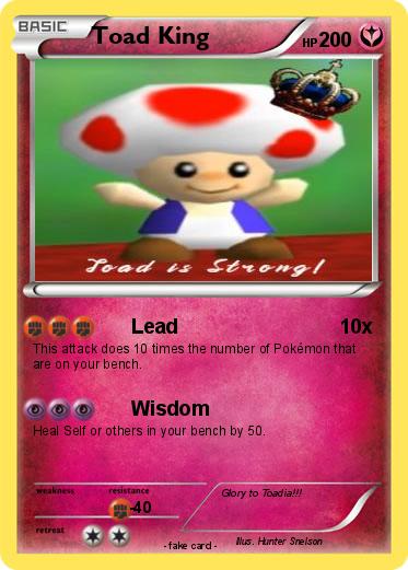 Pokemon Toad King