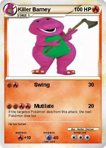 Pokemon Killer Barney